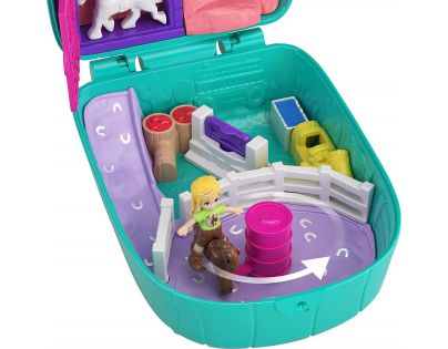 Mattel Polly Pocket svet do vrecka Cactus Cowgirl Ranch 46