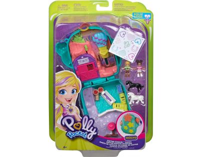 Mattel Polly Pocket svet do vrecka Cactus Cowgirl Ranch 46