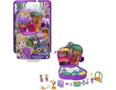 Mattel Polly Pocket svet do vrecka Elephant Adventure Compact 22