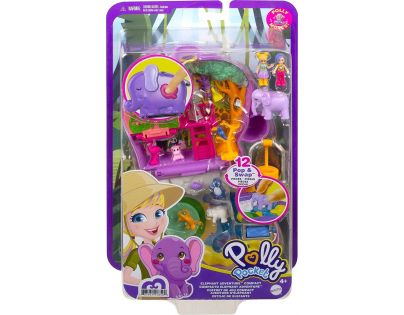 Mattel Polly Pocket svet do vrecka Elephant Adventure Compact 22
