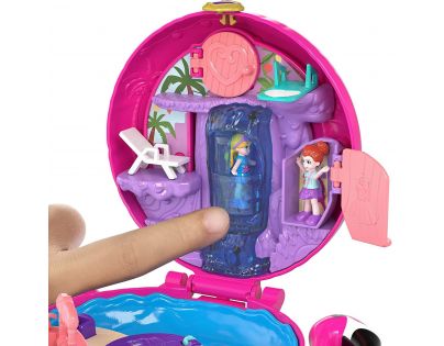 Mattel Polly Pocket svet do vrecka Flamingo Floatie 38