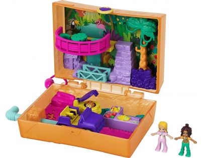 Mattel Polly Pocket svet do vrecka Jungle Safari Compact 53
