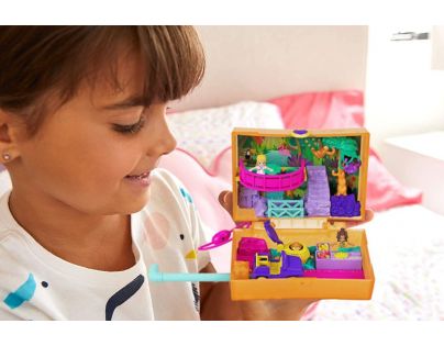 Mattel Polly Pocket svet do vrecka Jungle Safari Compact 53