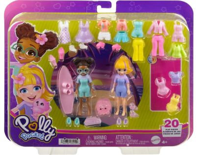 Mattel Polly Pocket veľká sada oblečkov a doplnkov 1