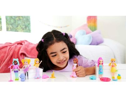 Mattel Polly Pocket veľká sada oblečkov a doplnkov bazén