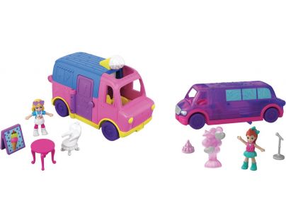 Mattel Polly pocket vozidlo zmrzlinový voz