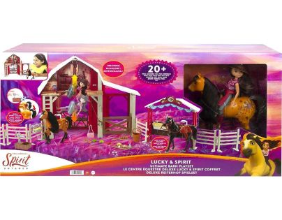 Mattel Spirit vychytaná stajňa herný set - Poškodený obal