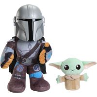 Mattel Star Wars Mandalorian a malý Grogu so zvukmi 27 cm
