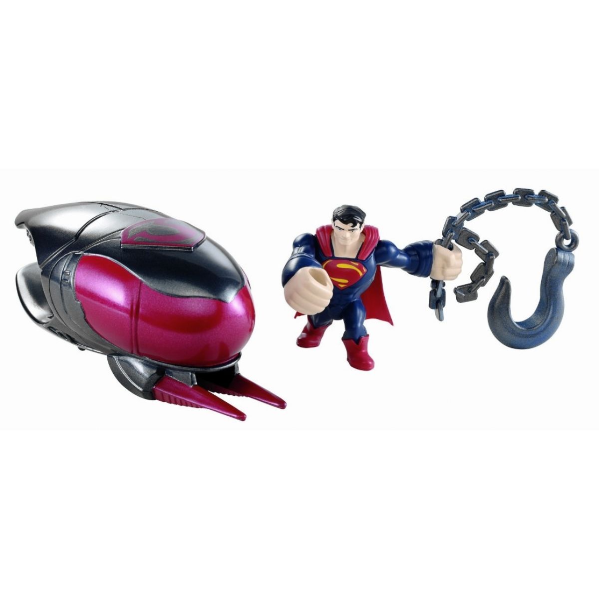Mattel Superman exploders figurky a vozidla - Cruiser Smash Battle Pack