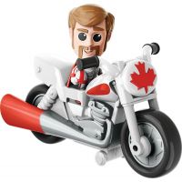 Mattel Toy story 4 minifigurka s vozidlem Duke Caboom a Stunt Bike 2