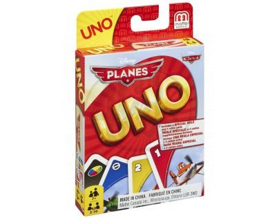 MATTEL BGG50 - UNO karty Planes