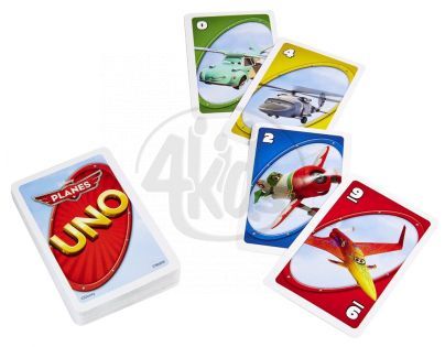 MATTEL BGG50 - UNO karty Planes