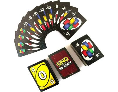 Mattel Uno No Mercy - Poškodený obal