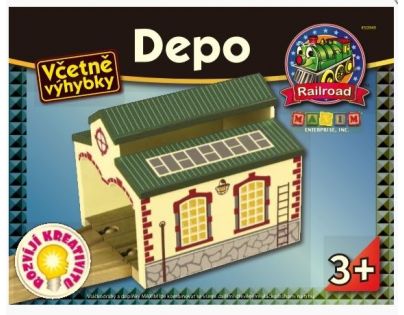 Maxim 50949 - Depo pre dve lokomotívy