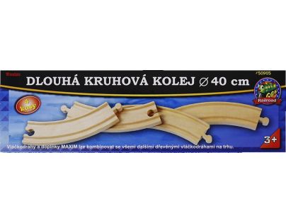 Maxim Dlhá kruhová koľaj 4 ks