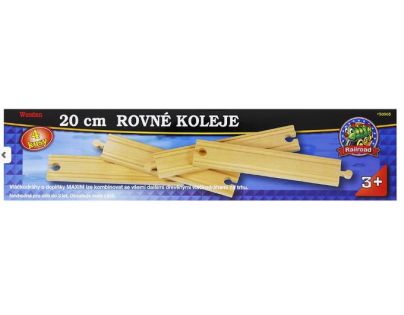 Maxim koľajnice rovné 20 cm