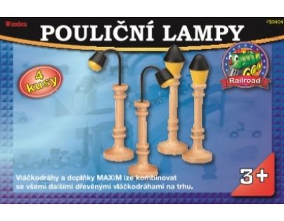 Pouličné lampy 4 ks