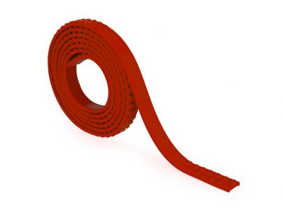 Mayka stavebnicová páska 1m červená