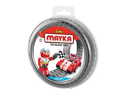 Mayka stavebnicová páska 1 m sivá