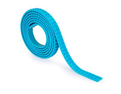 Mayka stavebnicová páska 1 m světle modrá