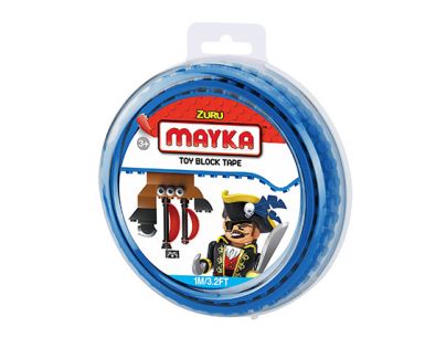 Mayka stavebnicová páska 1m tmavo modrá
