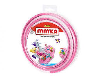 Mayka stavebnicová páska střední 2 m růžová