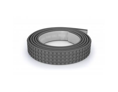 Mayka stavebnicová páska velká 2 m šedá