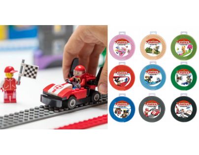 Mayka stavebnicová páska veľká 2 m svetlo hnedá