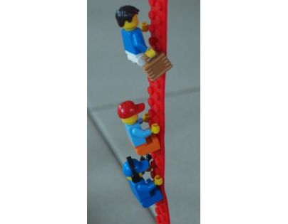 Mayka stavebnicová páska velká 2 m světle zelená