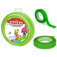 Mayka stavebnicová páska velká 2 m světle zelená