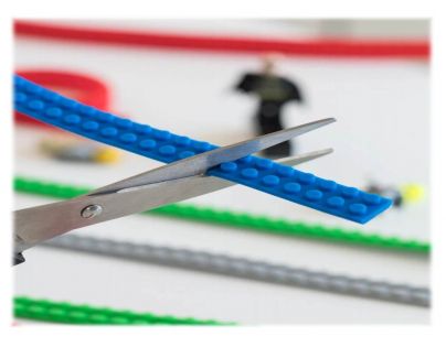 EP Line Mayka Stavebnicová páska veľká 2 m tmavo modrá