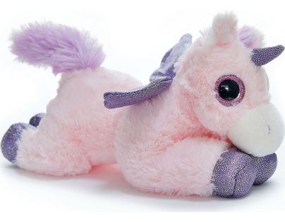 Maznáčikovia plyšové zvieratko Jednorožec s mašľou 17cm