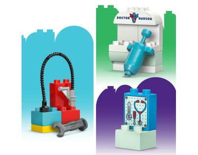 LEGO® DUPLO® Disney 10456 McQueen a návšteva v garáži doktora Hudsona