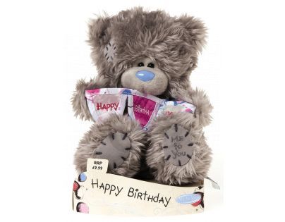 Me to you -  G01W1689 - Narozeninový medvídek 17,5 cm