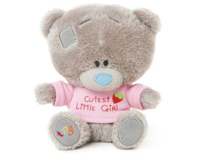 Me to you - Tiny Tatty Teddy - Medvídek v růžovém tričku 11,5 cm
