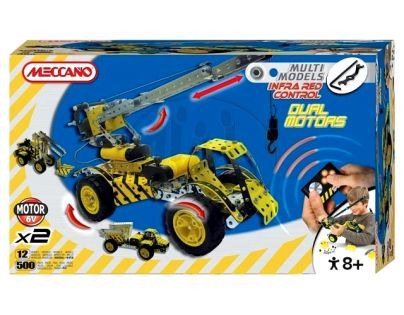 Meccano Autojeřáb IR dual motor MM12