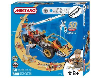 Meccano stavebnice Multimodels50 605 dílků