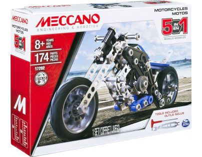 Meccano Spin Master motorka - 5 v 1