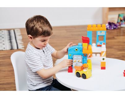 Mega Bloks Herný set poď sa hrať Garáž