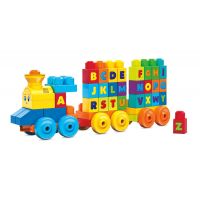 Mega Bloks hudební vláček s písmenky - Poškozený obal 2