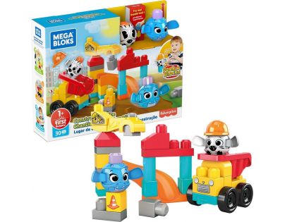 Mega bloks peek a bloks staveniska herné set