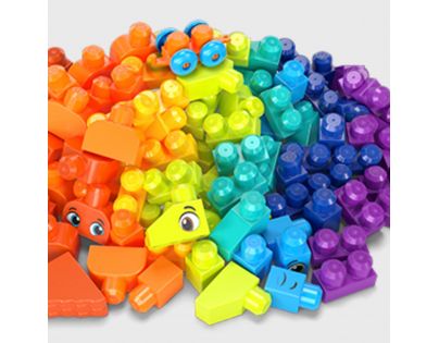 Mega Bloks Poriadne veľká taška kociek modrá 150 dielikov