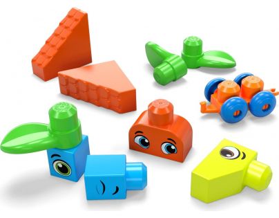 Mega Bloks Poriadne veľká taška kociek modrá 150 dielikov