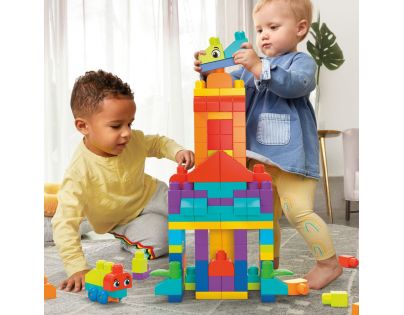 Mega Bloks Poriadne veľká taška kociek modrá 150 dielikov