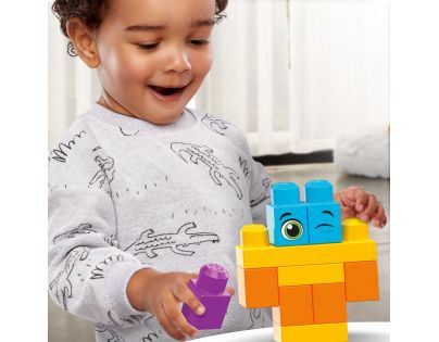 Mega Bloks Poriadne veľká taška kociek modrá 150 dielikov