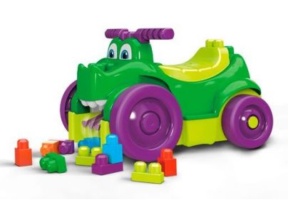 Mega Bloks Stavebnica Zberač kociek krokodíl 25 dielikov