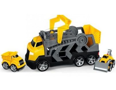 MEGABLOKS 00652 - Constructor s nákladním autem a bagrem CAT
