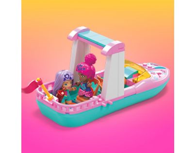 Mega Construx Barbie Color Reveal Výskum delfínov 121 dielikov