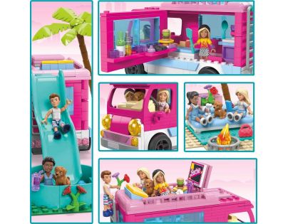 Mega Construx Barbie Karavan snov 580 dielikov