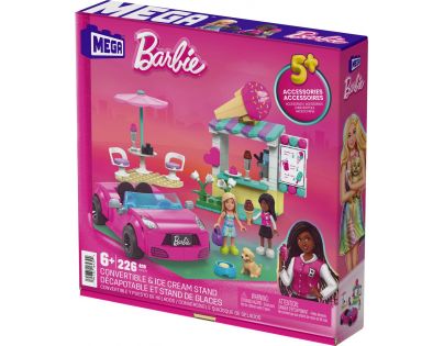 Mega Construx Barbie Zmrzlinový stánok 226 dielikov